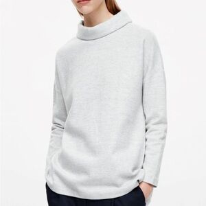 COS Women's Gray Roll Neck Sweater